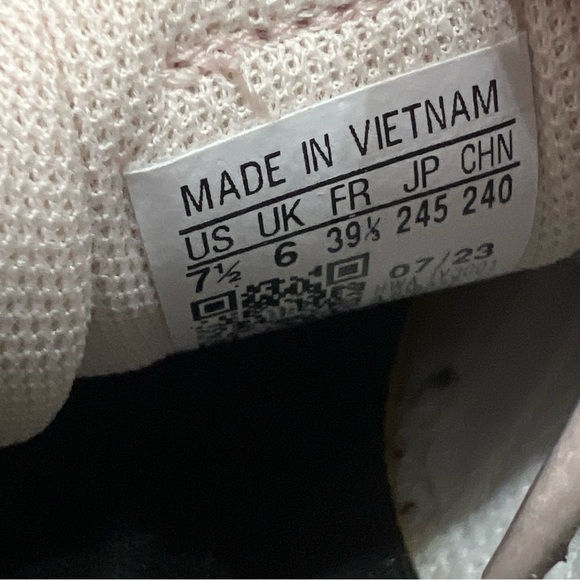 Adidas VL Court 2.0 Pink Women’s Shoes Size 7.5 - Picture 9 of 10